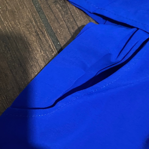 Elegant Blue Women's Romper - Picture 3 of 4